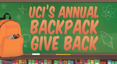 UCI Backpack Give Back